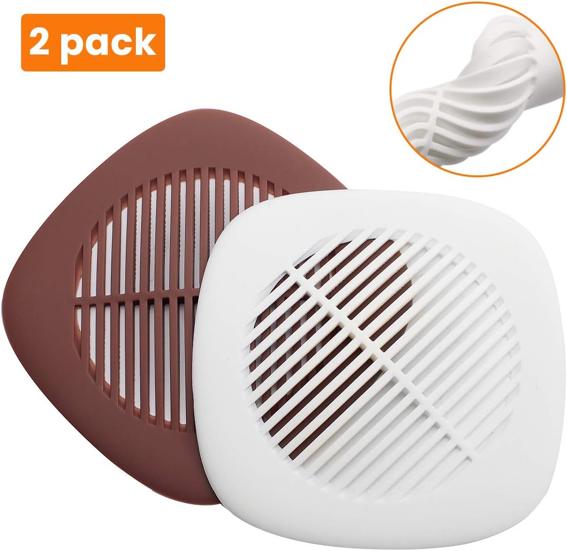 [ADVANCED VERSION]Drain protector,KEEBO 2 pcs Advanced Drain Protector,Advanced silicone upgrade,Has very strong grip performance for shower room,Kitchen, bathroom, sink, balcony, garden drain etc