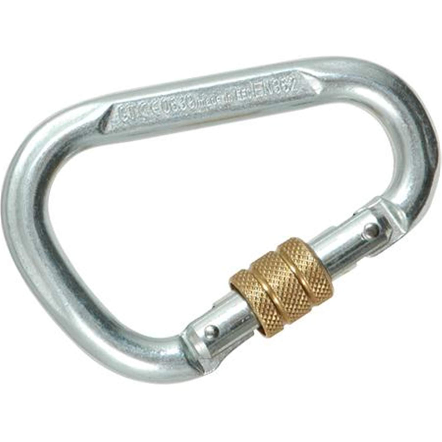 LIBERTY MOUNTAIN Steel HMS Screw Gate Carabiner