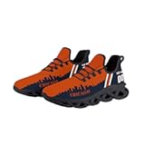 Men City Custom Football Flex Sneakers Personalized Name Number Athletic Gym Shoes for Youth Women Game Day Gift