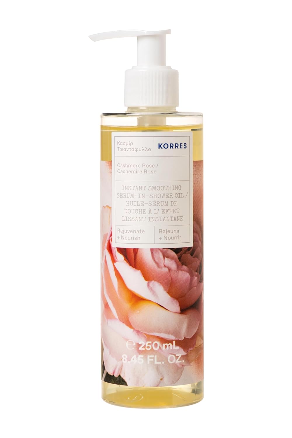 KORRES Instant Smoothing SerumInShower Oil, 250 ml