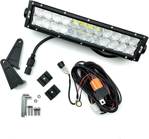 Miniatura 2 de GTW Barra de luz LED para carrito de golf de doble fila de 13.5 pulgadas