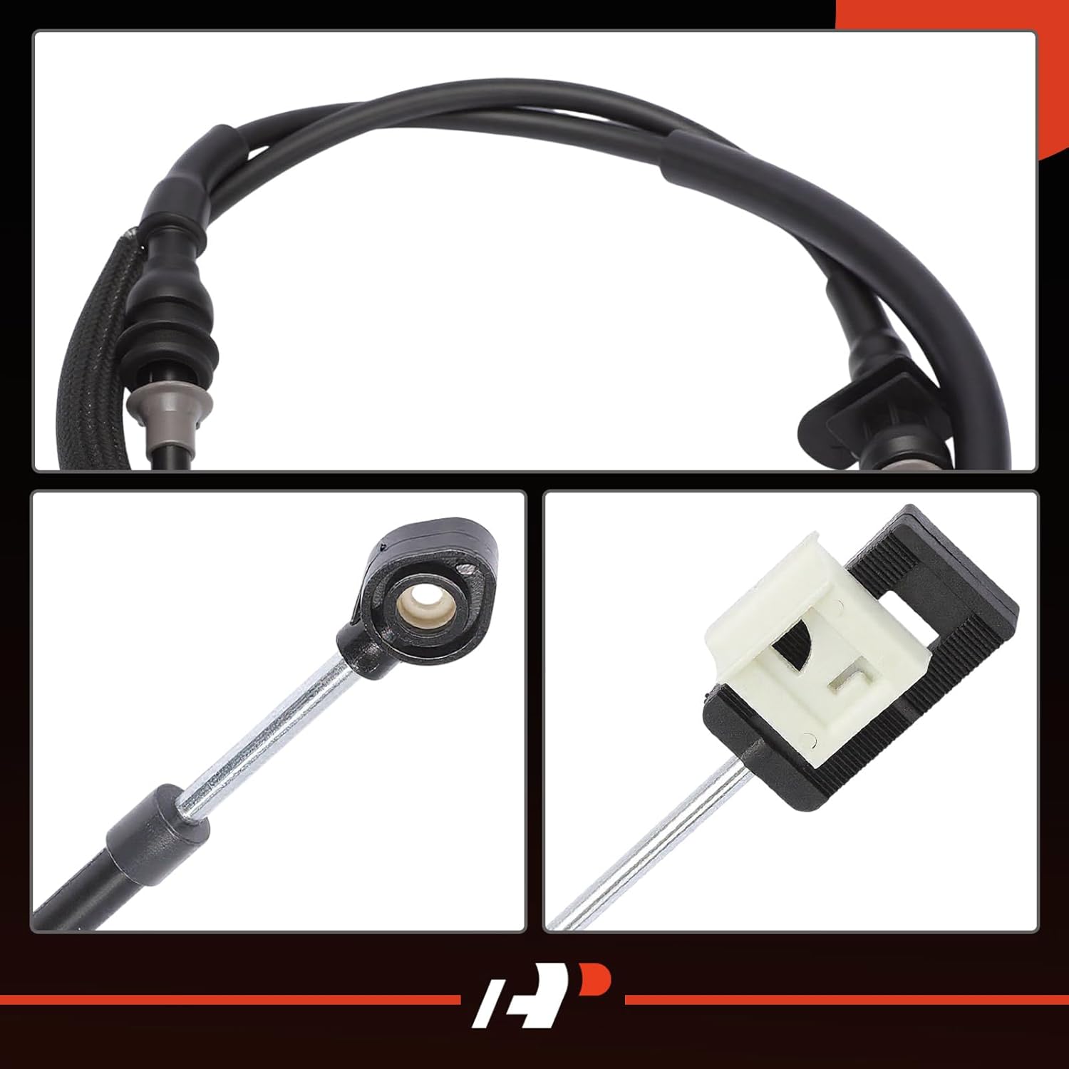 A-Premium 49.80 inch Automatic Transmission Detent Cable Compatible with Ford Mustang 2005-2010, 4.0L 4.6L, Automatic Transmission