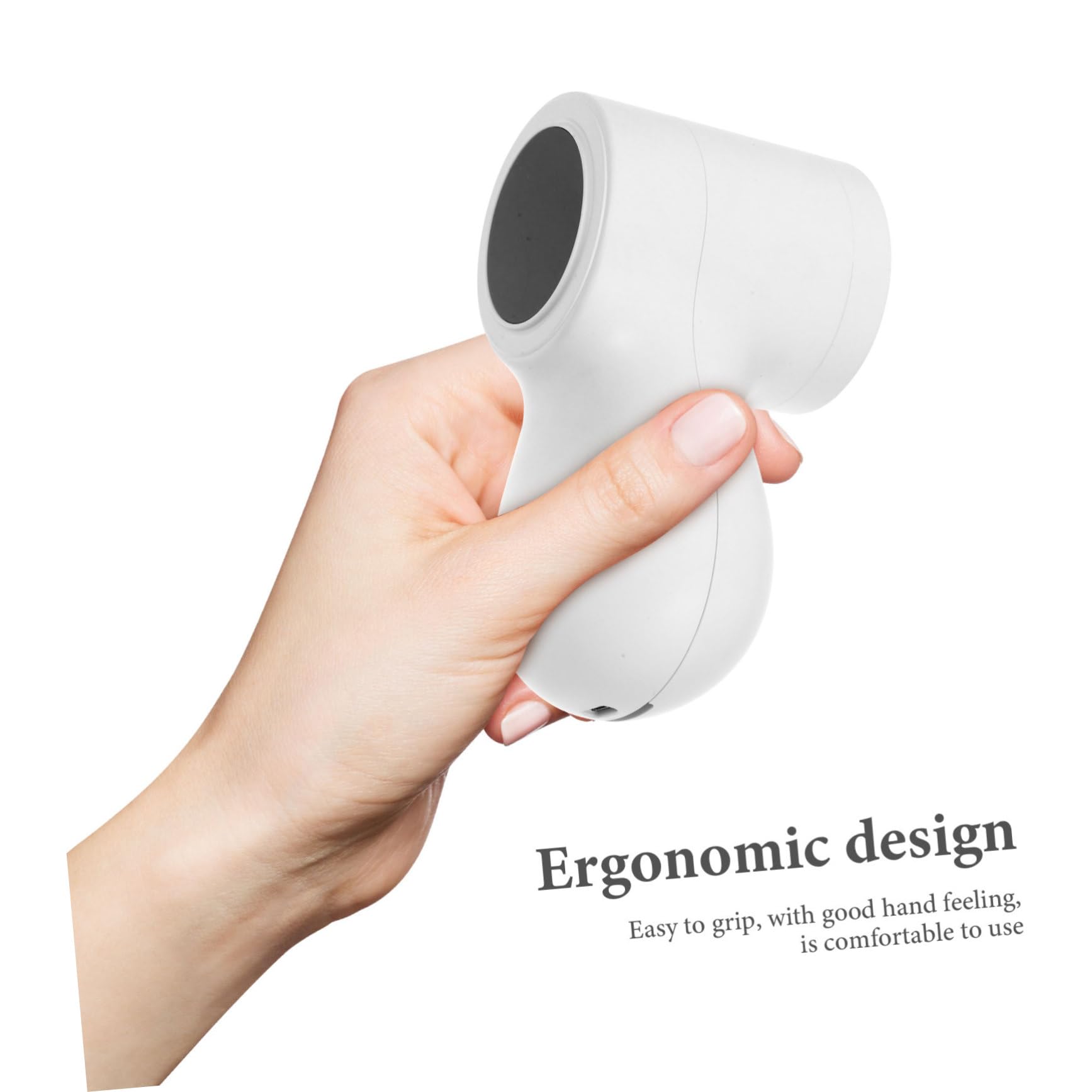 PACKOVE Quitapelusas Eléctrico Recargable 800mah Diseño Ergonómico para Ropa y Cojines de Sofá, Afeitadora Anti-bolitas de Abs y Acero Inoxidable