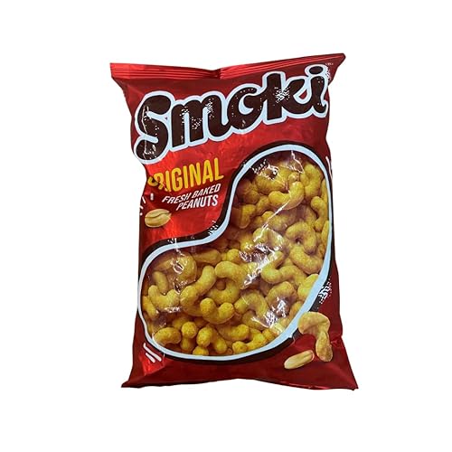 Bocadillos con sabor a maní Smoki 5.29 oz