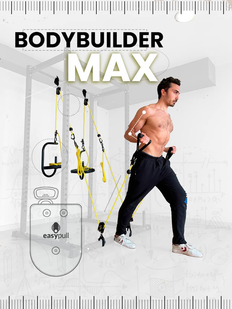 Poleas portátiles para musculación y Fitness Easypull Bodybuilder MAX