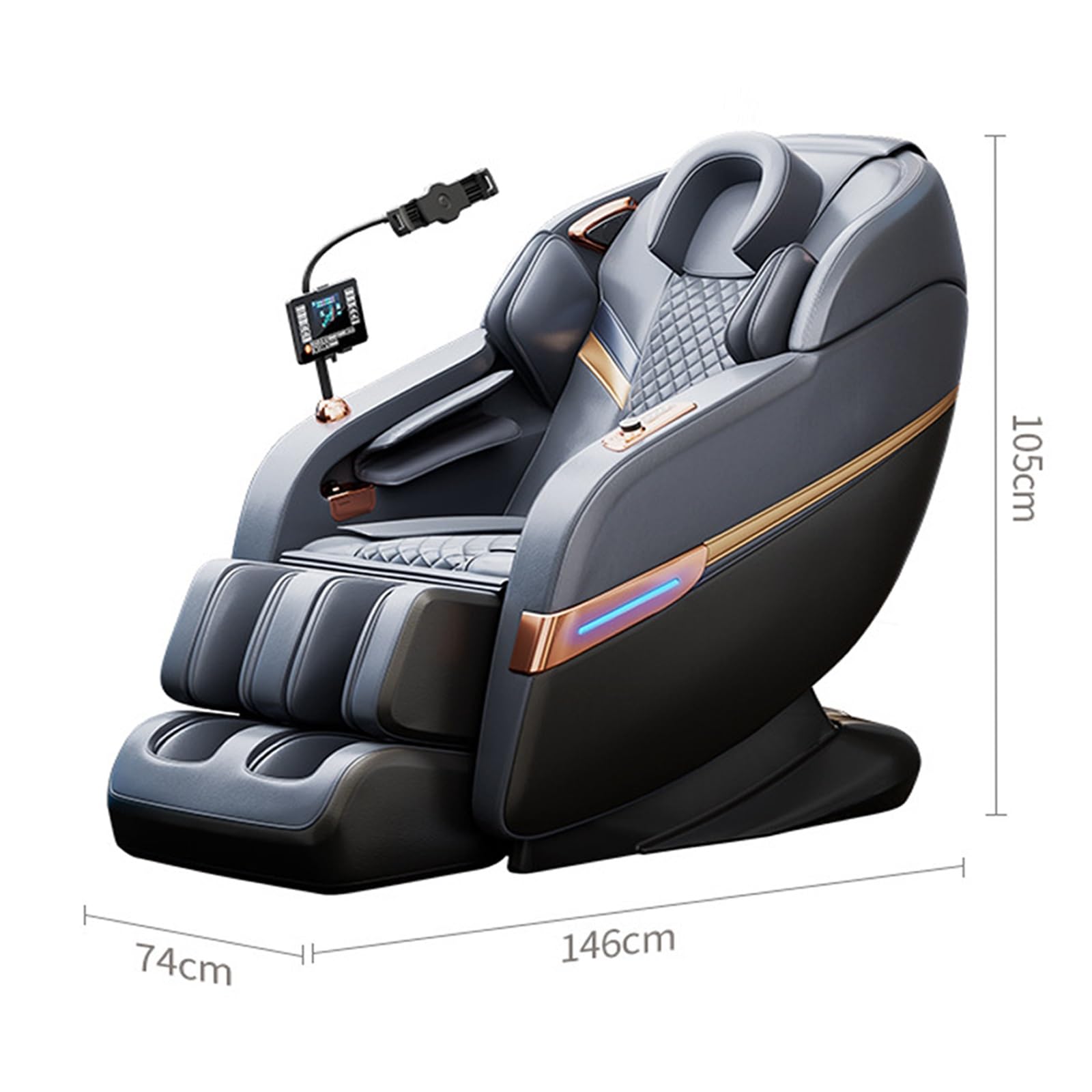Sillón De Masaje 2026, con Acupresión Calefactada para El Salón, con Funcionamiento Silencioso.