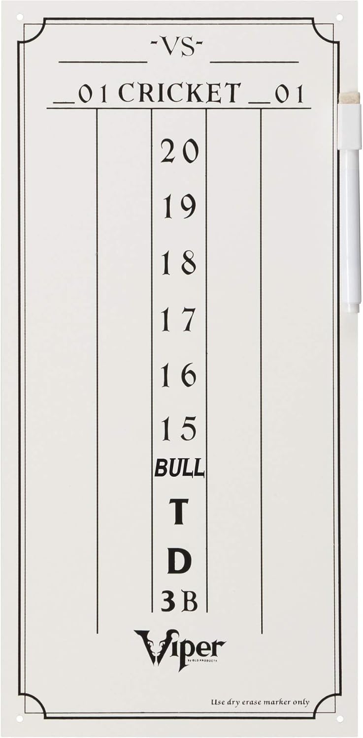 Viper Double Play Dartboard and SML Dry Erase BD