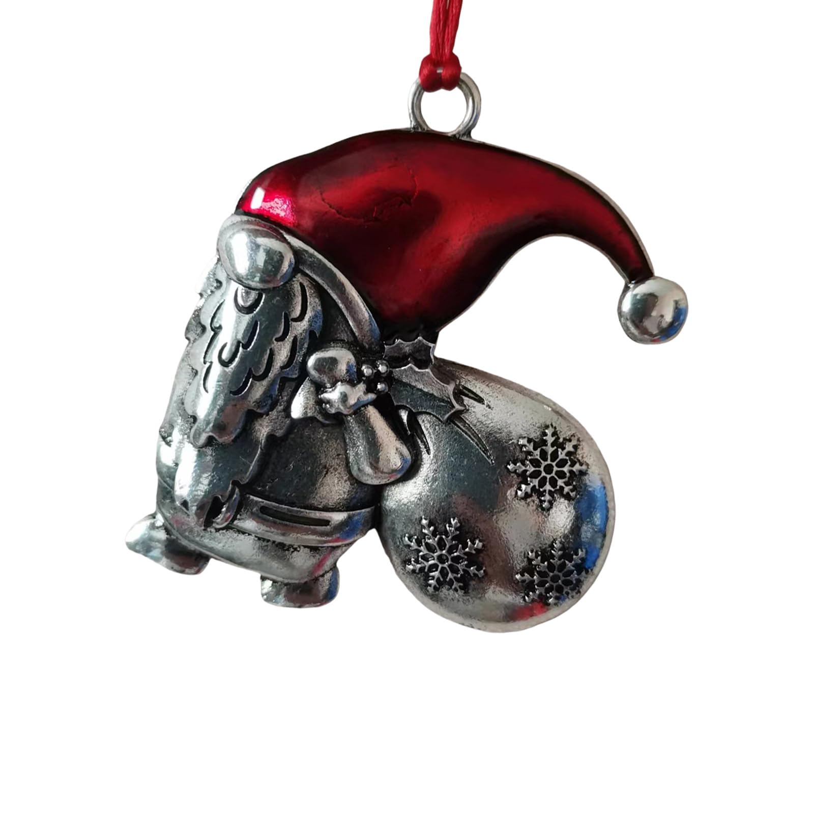 Metal Dwarf Figure Holiday Hanging Ornament Christmas Tree Decorations for Door Mantels Wreath Holiday Party Decoration Christmas Hanging Ornaments
