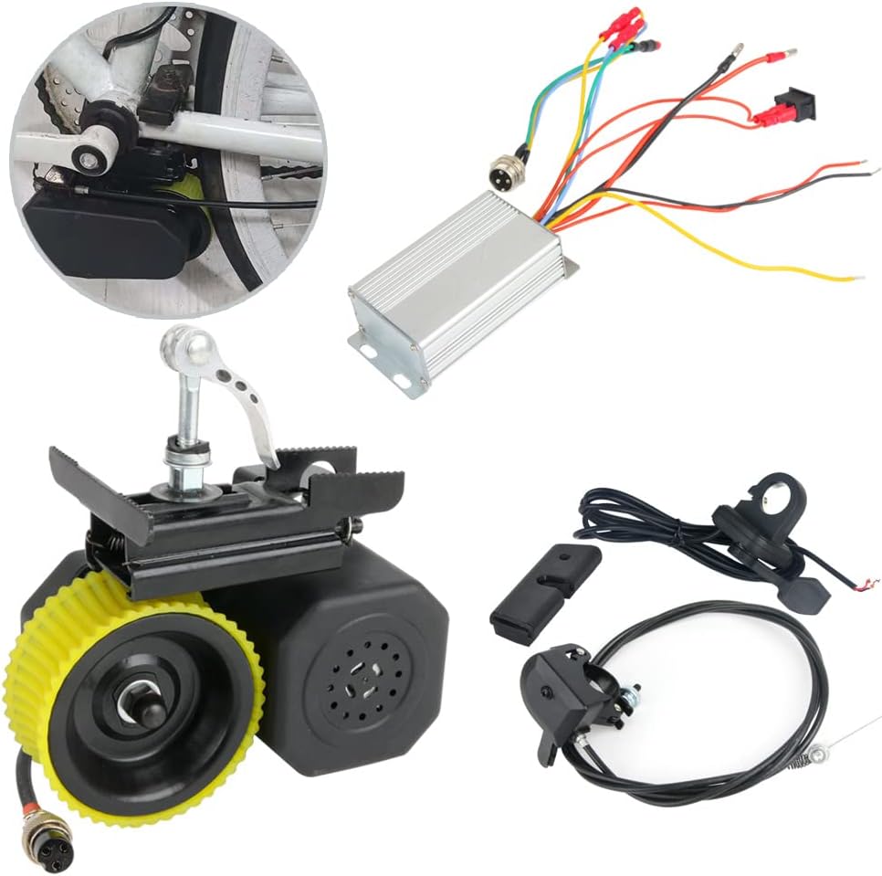 BAIZIFU DIY Electric Bike Conversion kit 250W Brushless Motor and Controller,Electric Bike