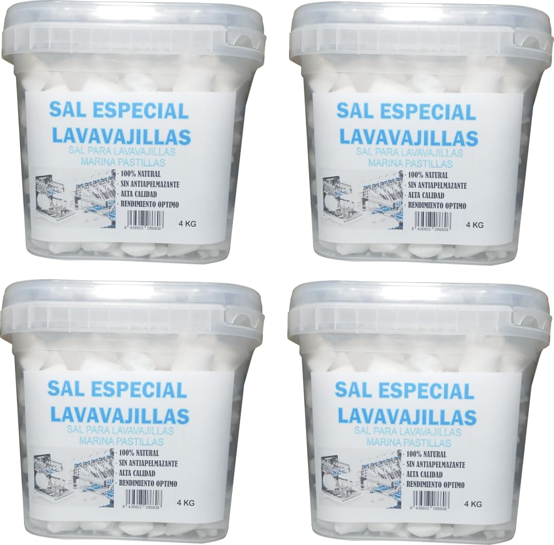 Sal Para Lavavajillas 4Kg (4, Marina Pastillas)