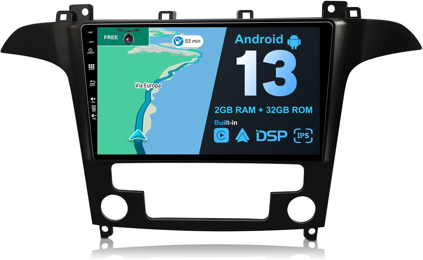 BXLIYER Android 14 Autoradio Für Hyundai Grand I10 - 9 Zoll IPS, 6GB RAM, CarPlay & Android Auto