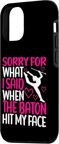 Miniatura 2 de Funda para iPhone 14 Baton Twirling Outfit Majorette Baton Twirler