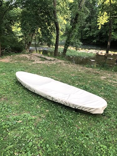 Nature Proof Cover for Old Town Sportsman Autopilot 120 Motorized Angler Kayak for Outdoor Storage Or Indoor Storage by Cypress Rowe Outfitters