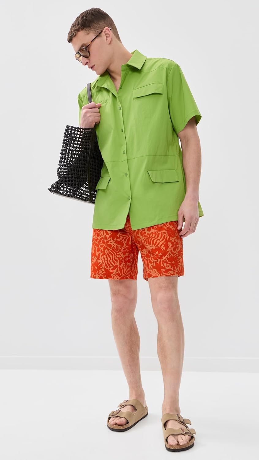 Men's St. Tropez Print Shorts 6.25"