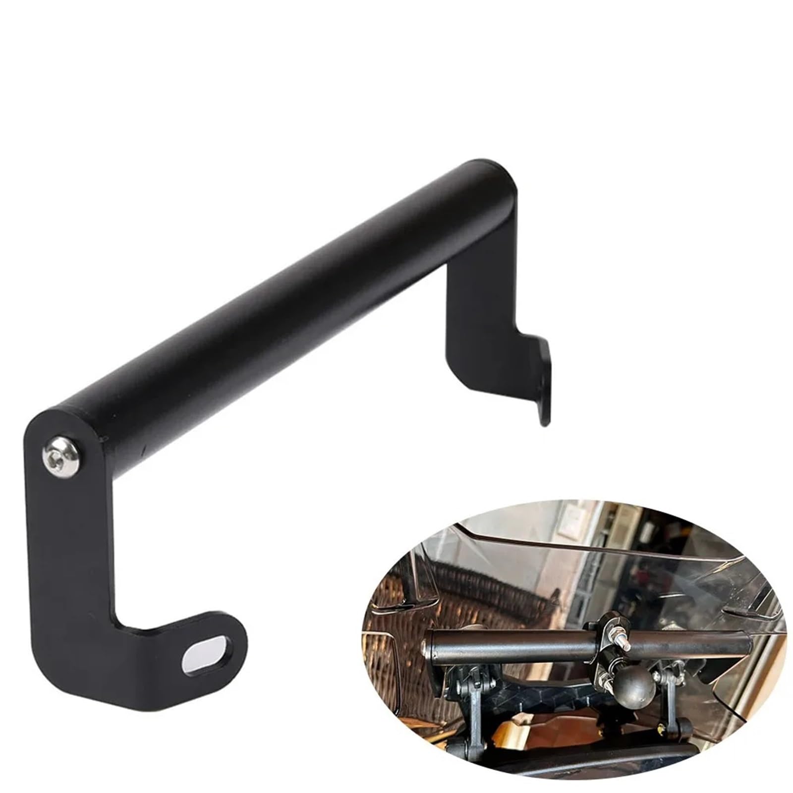 DECTER Staffa Navigatore Moto Per Loncin Per Voge 500ds 500dsx 300ds 300 500 DS DSX Supporto Per Barra Di Navigazione GPS Per Smartphone Support De Navigation Moto