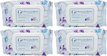 Amazon | チャームゾーン スキンケアシート 60枚 フレッシュフローラル