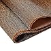 Flushbay Speaker Grill Cloth Brown Speaker Fabric Cover Material Vintage Dustproof Home Speakers/Media Cabinet/Stage Speakers/KTV Boxes Repair Fabric 19.7