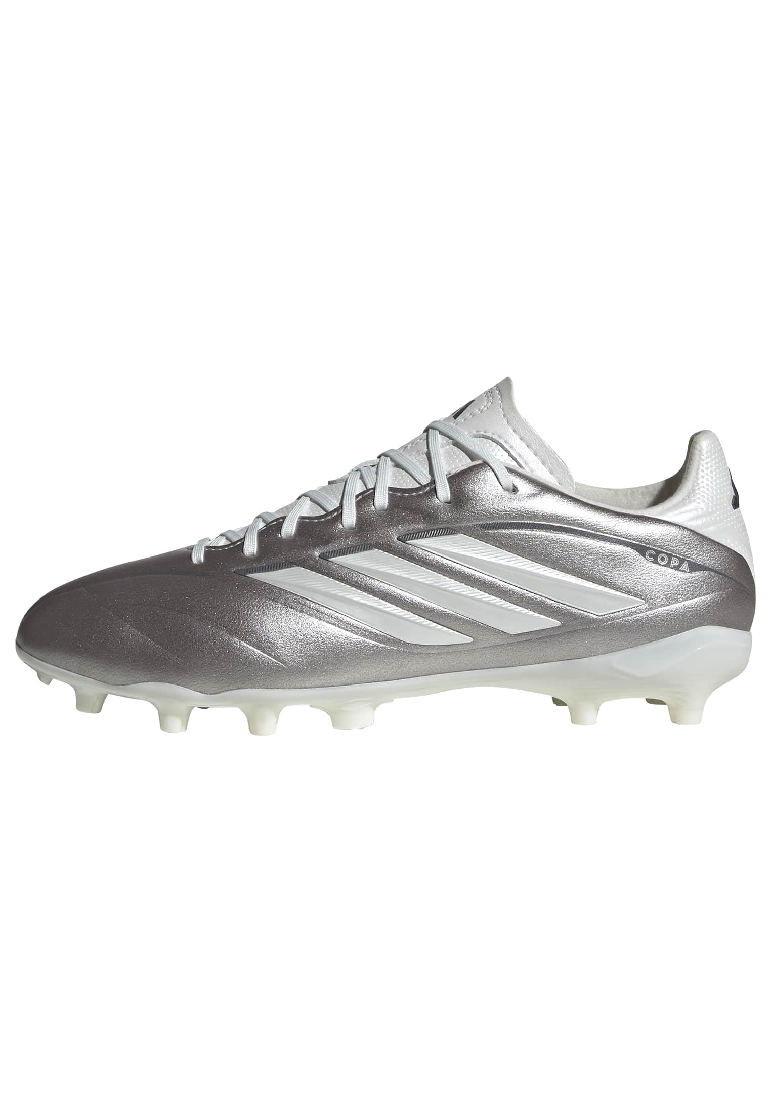 adidas Unisex Kids COPA Pure IV League Firm Ground Football Boots Kids, Taupe met./Zero met./Night met., 1.5 UK
