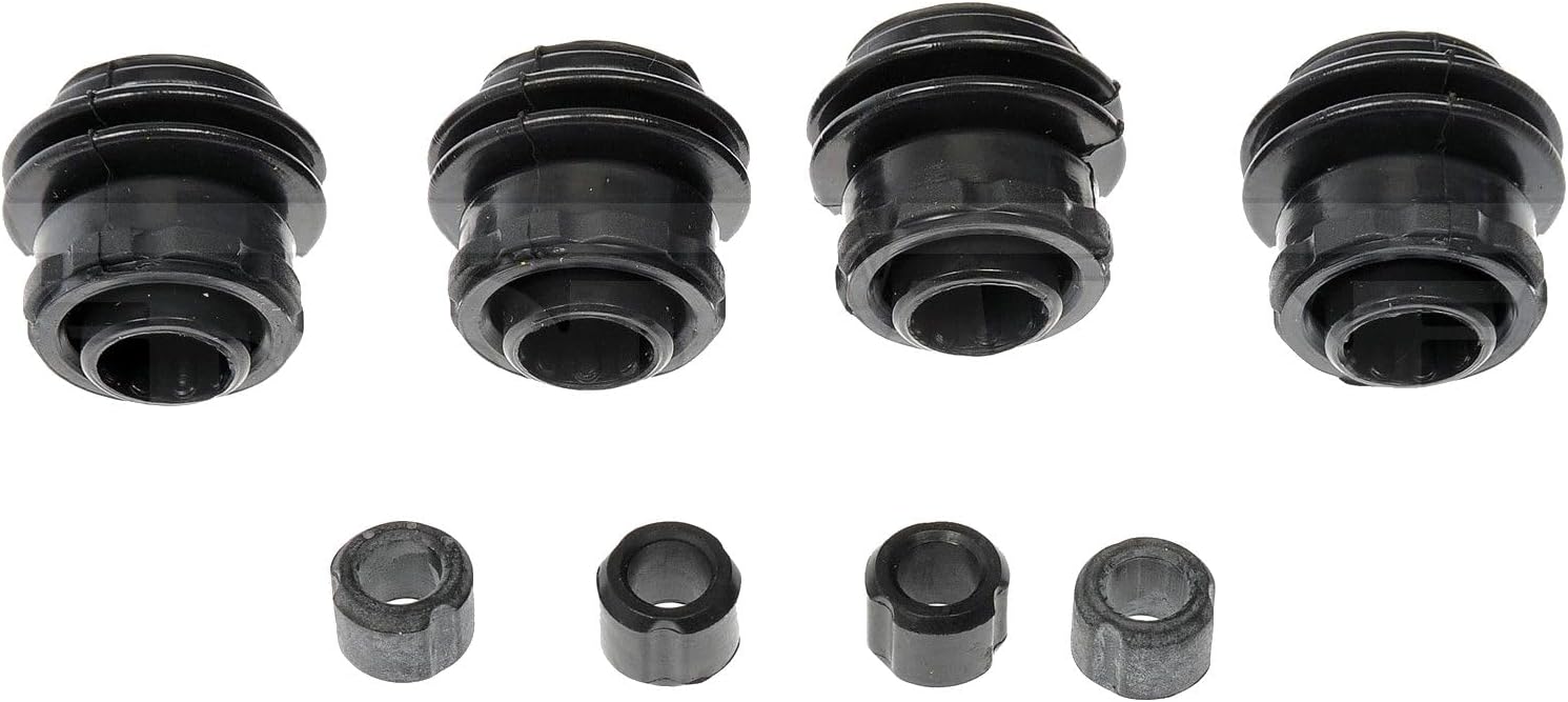 Mechanics Choice Rear Disc Brake Caliper Bushing for 2009-2012 Pontiac, Toyota Corolla, Matrix, Vibe (1.8L 4 Cylinder) (FWD)
