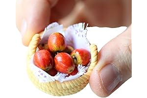 LPS Houses - 1:12 Miniature Food Apples Fruits For Dolls, Dollhouse 8...