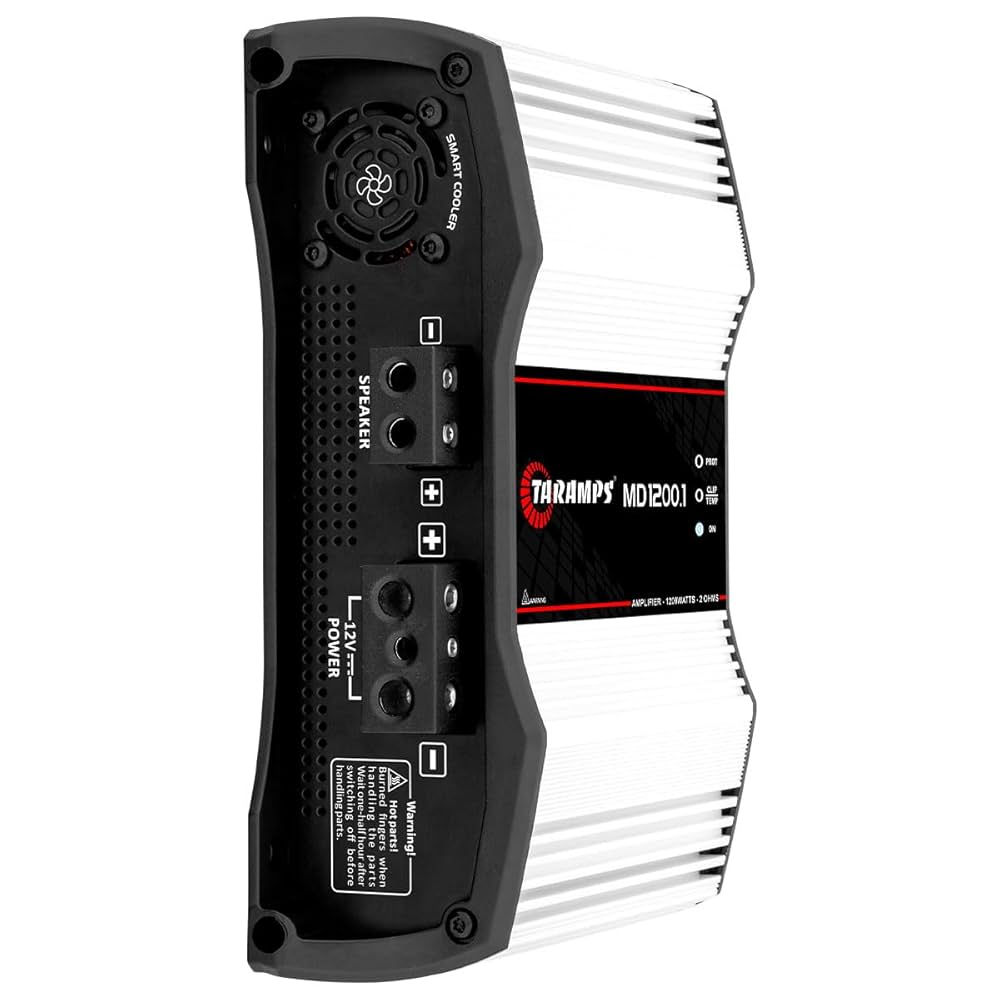 Amazon.com: Taramps MD 1200.1 Amplifier 2 Ohms 1200 Watts