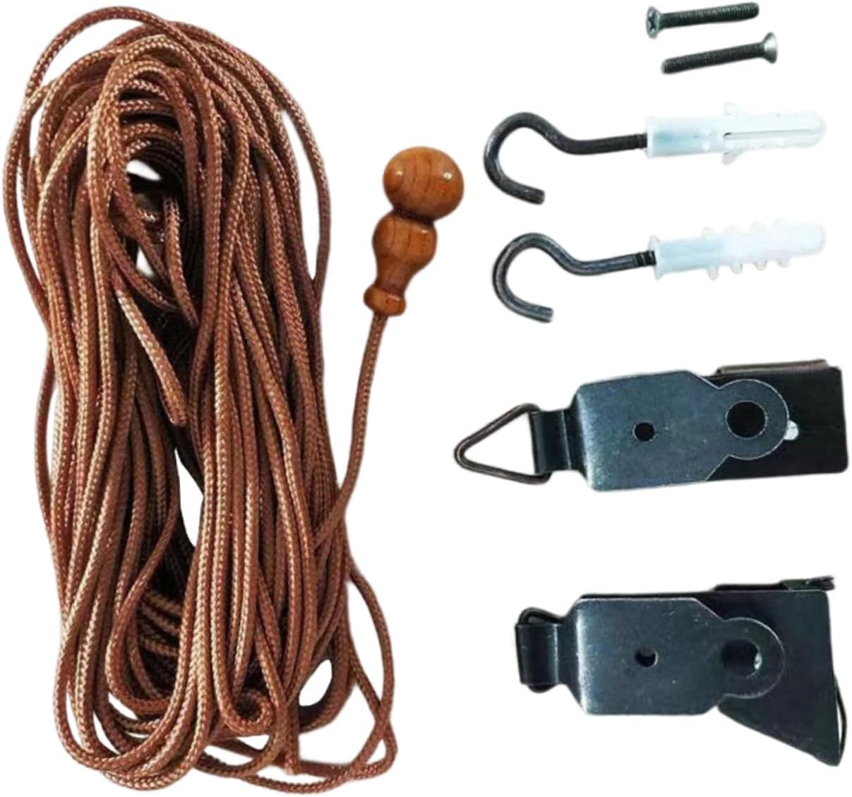 Amazon.com: Cabilock 1 Set Lift Drawstring Blinds Rolling Blind ...