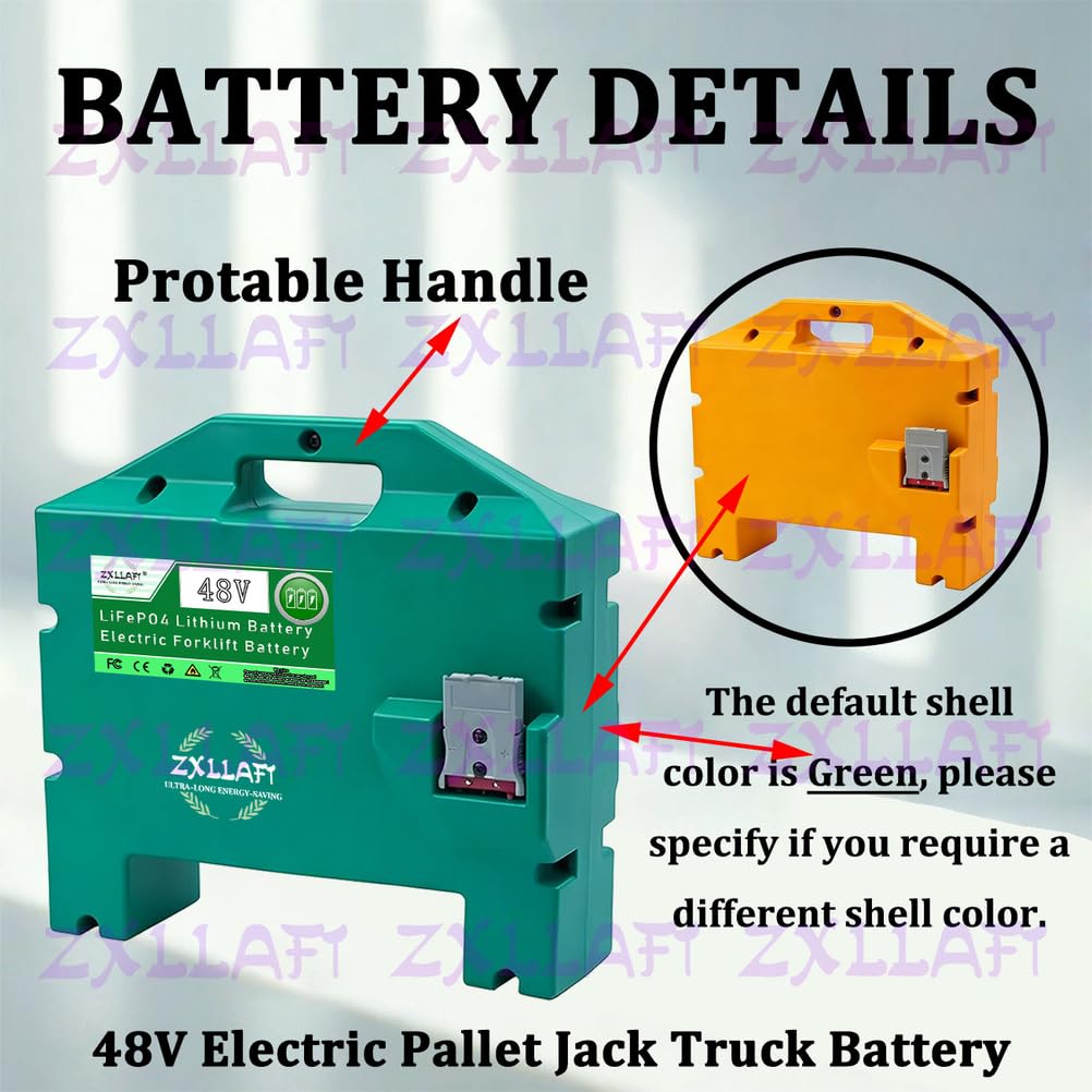 CBD15W-IILiX Batteria LiFePO4 Transpallet Elettrico 48V 20Ah con CAN
