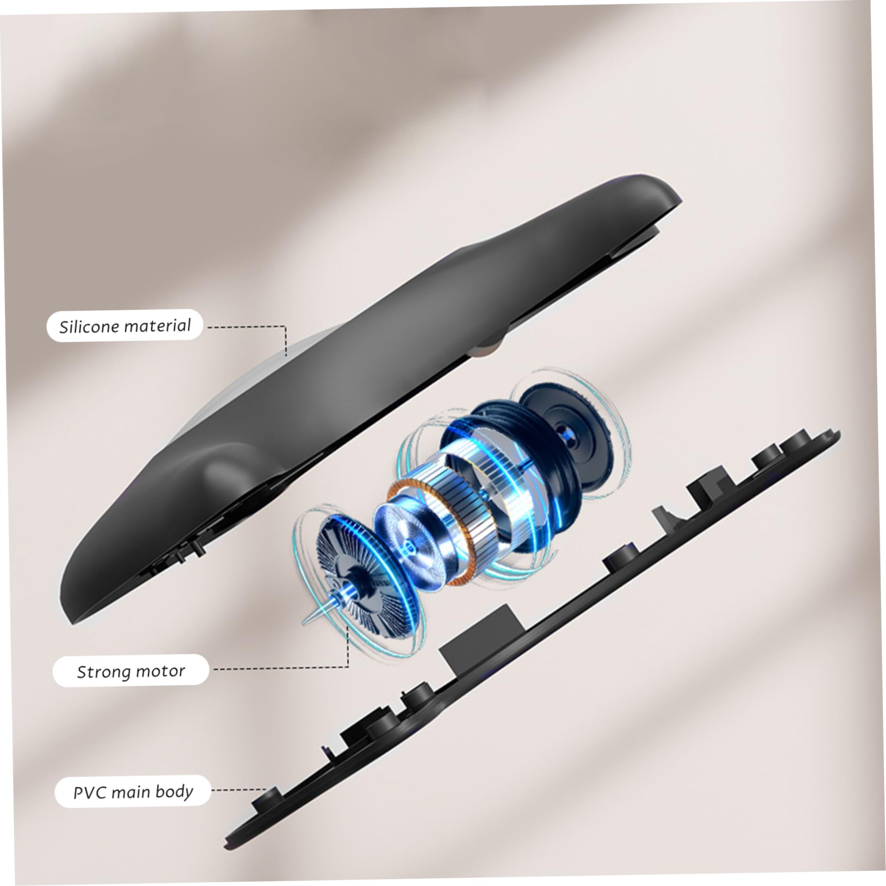 Attrezzo per esercizi per il pavimento pelvico da uomo, dispositivo per esercizi per il pavimento pelvico con modalità di massaggio elettrico e vibrazione, attrezzatura per Kegel portatile p
