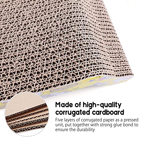 Emily-Pets-Cat-Scratcher-Cardboard-Scratching-Pad-Recyclable-Corrugated-Scratch-Toy-with-Flat-Shape-Cat-Scratch-Lounge-for-Furniture-Protection-Scratch-Board-for-Sweet-Cats