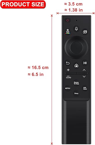 Miniatura 4 de Allimity BN59-01385A - Control remoto de voz de repuesto compatible con modelos 2022 Samsung QLED 4K UHD HDR Smart TV BG970 LS01B LS05B S95B Q60B