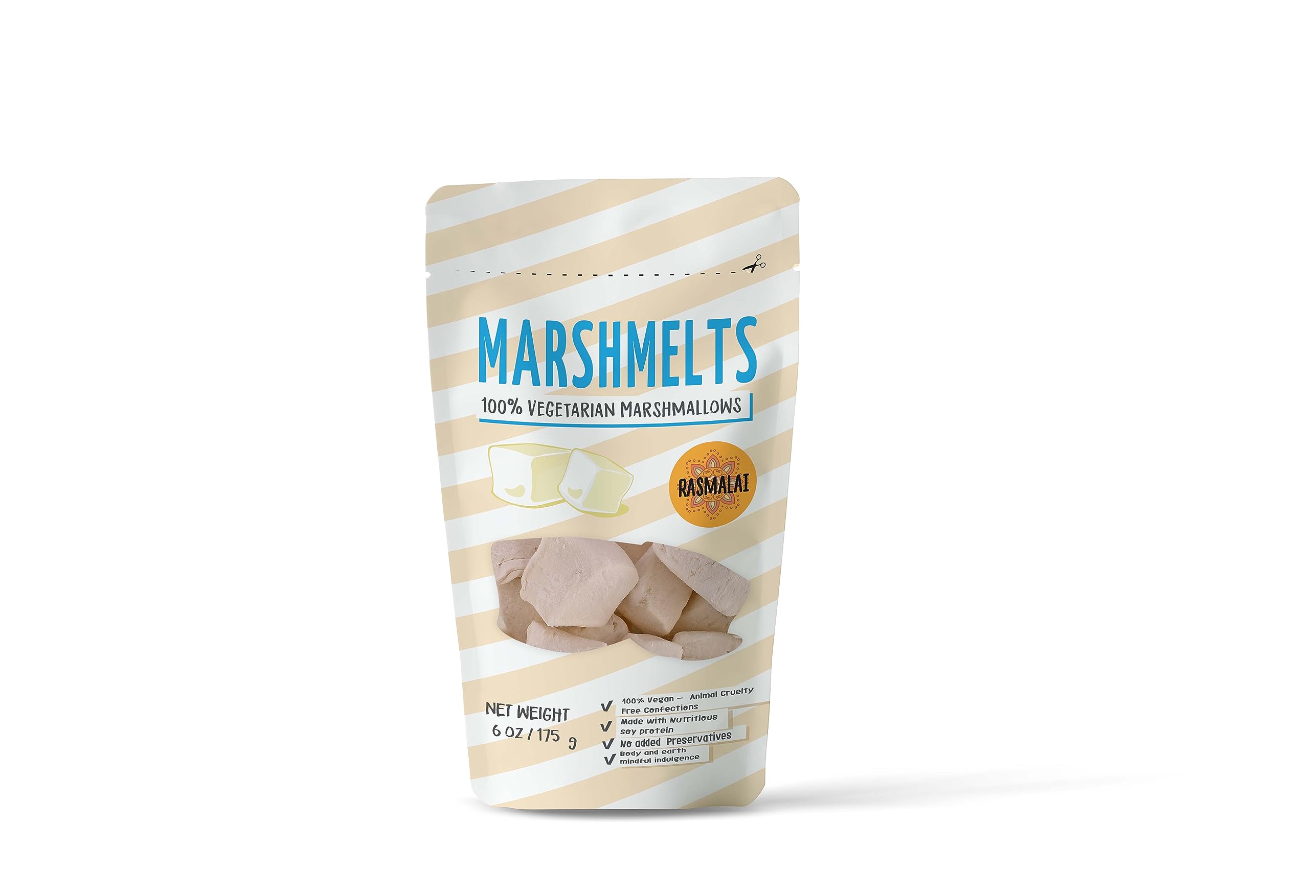 Marshmelts Gourmet Marshmallow 175gm | Soft, Fluffy & Cylindrical Shape | Assorted Fruit Flavor | Mini Marshmallow | Vegetarian, Trans Fat & Gluten-Free | Candy For Kids | No Added Preservatives (B091TGR9VM) Amazon Price History, Amazon Price Tracker