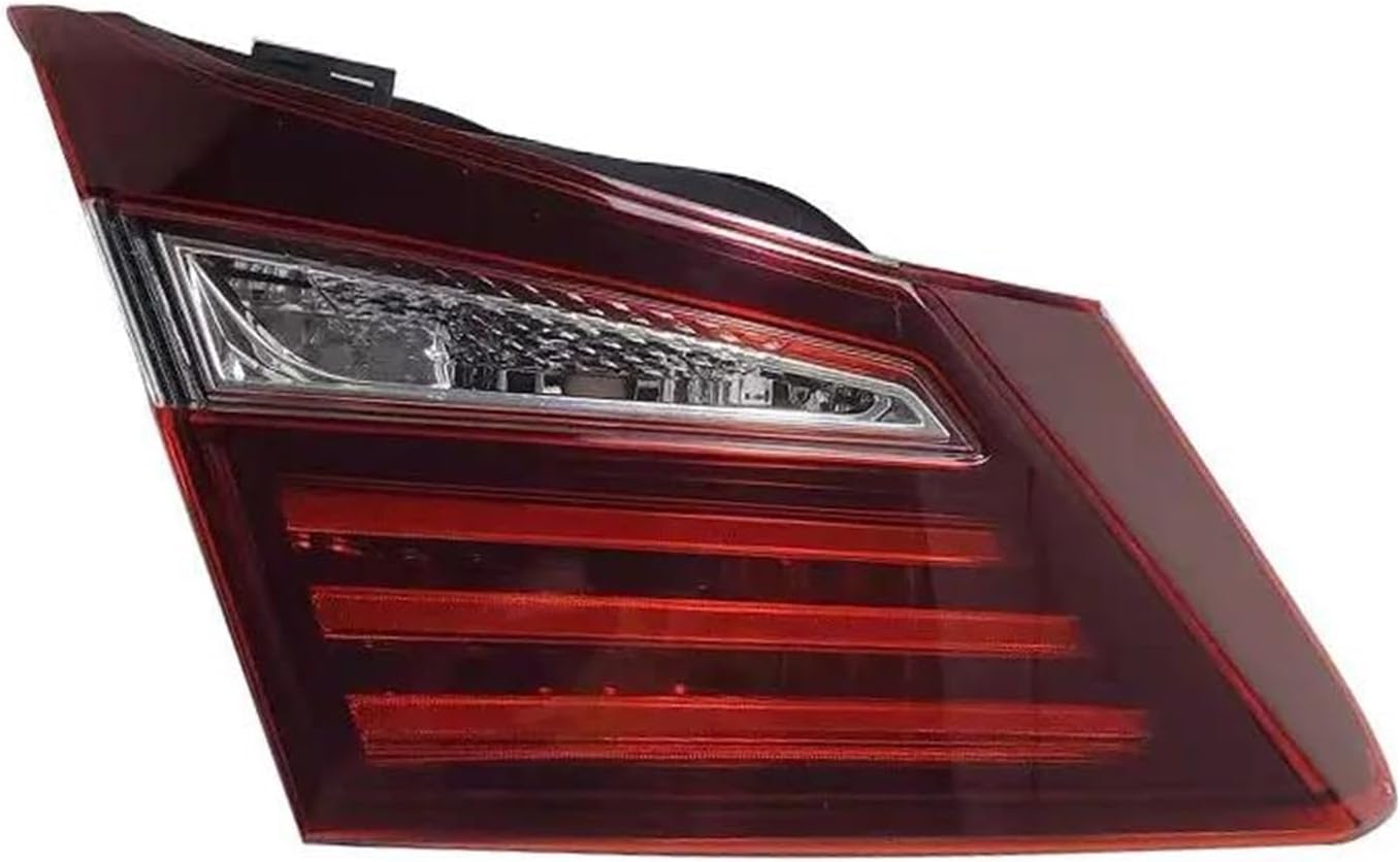 Car Rear Lights Upgrade for Accord 9.5th 2016 2017 Petrol Version Car Rear Tail Light Brake Lights Reversing Lamp Cover Auto Taillight Assembly(Left Inside)