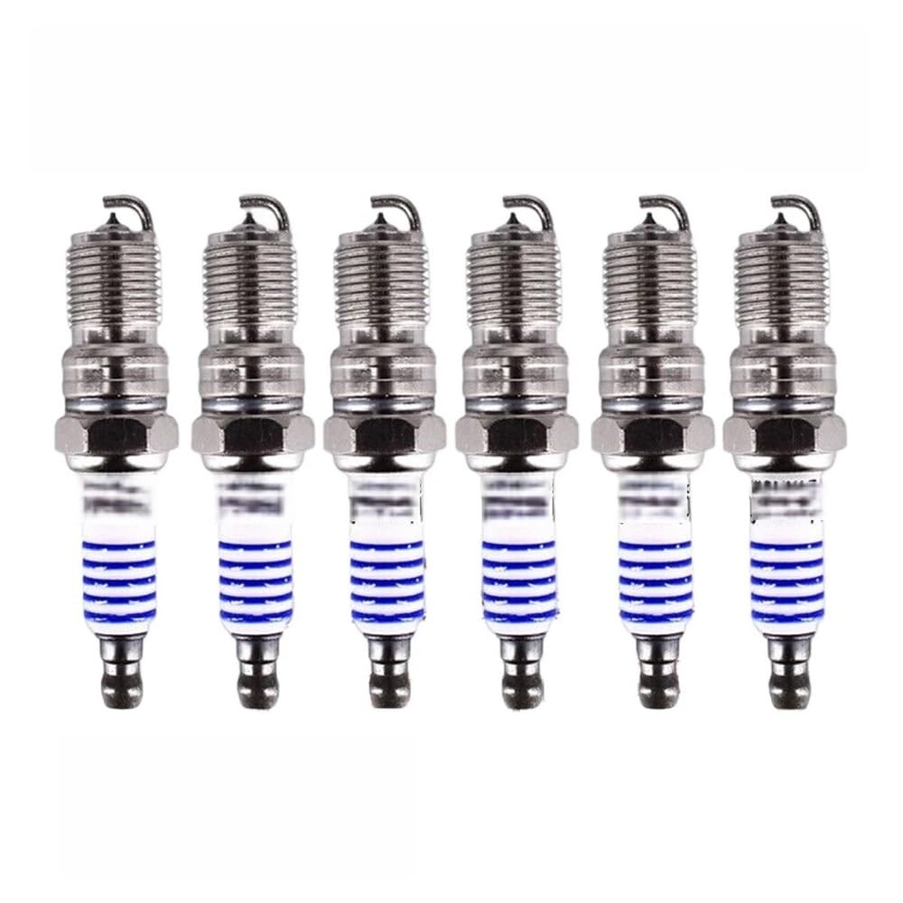 Bujías de Platino SP-500 AGSF22FM para Motor de automóvil, 6 Unidades, para cableado Fino.