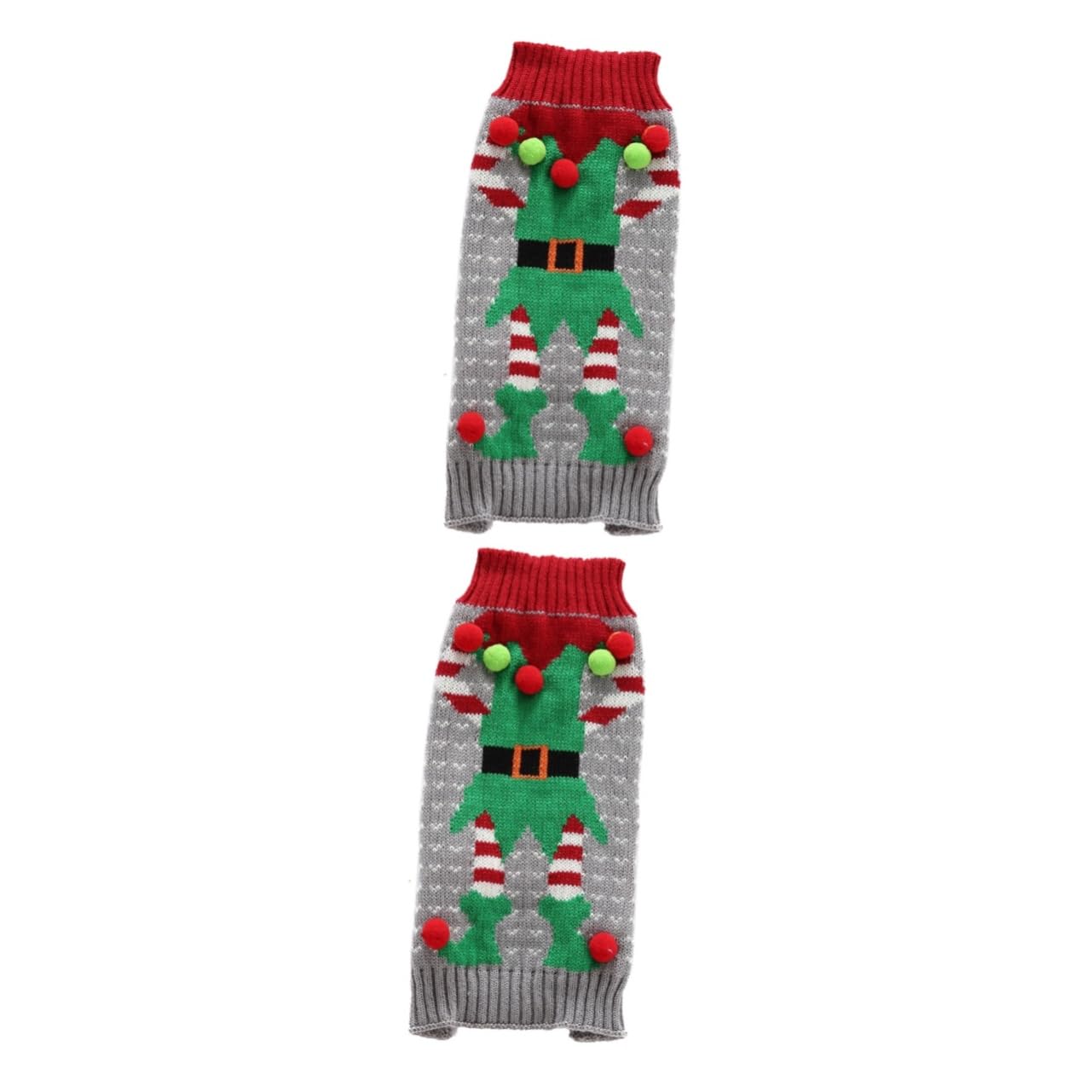 Pull de Noël pour chien confortable, costume clown animaux et vêtement hiver chiot S