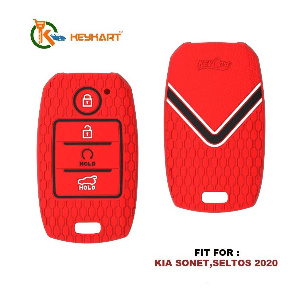 Buy KEYKART ® Silicone Key Cover fit Compatible for Seltos 2020