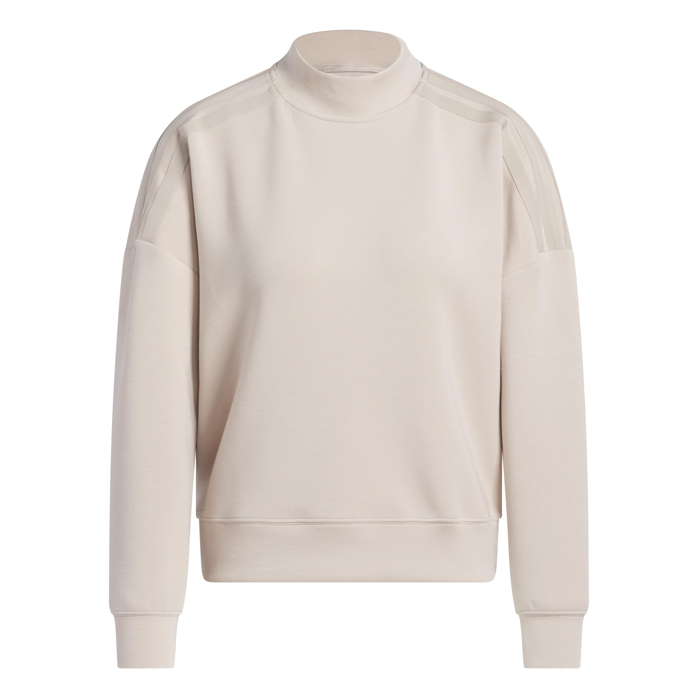 adidas Damski sweter Beyond Spacer Mock Layering Top (5 sztuk), Wonder Taupe, L