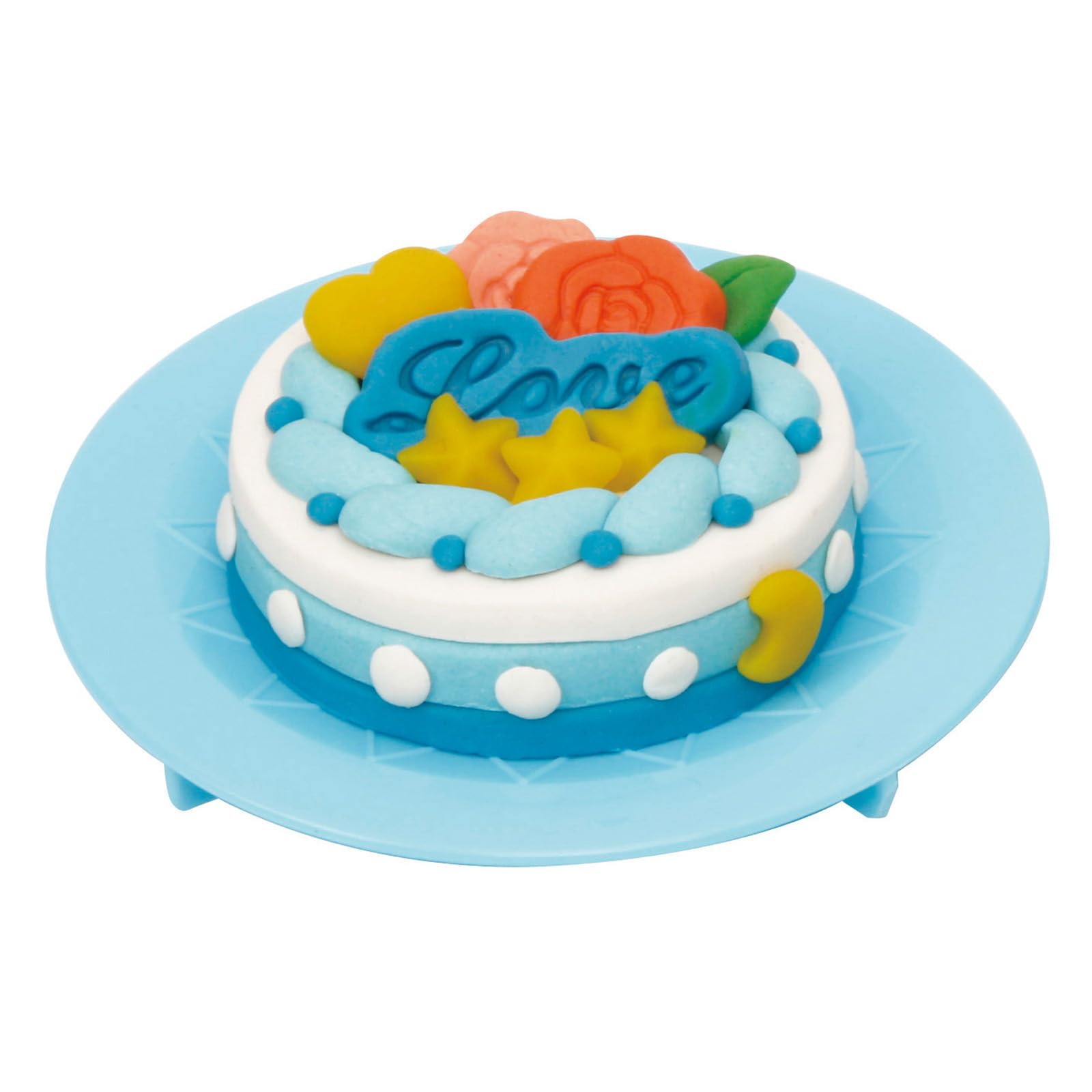 Amazon.co.jp: ギンポー ケーキ屋さんセット こむぎねんど4色