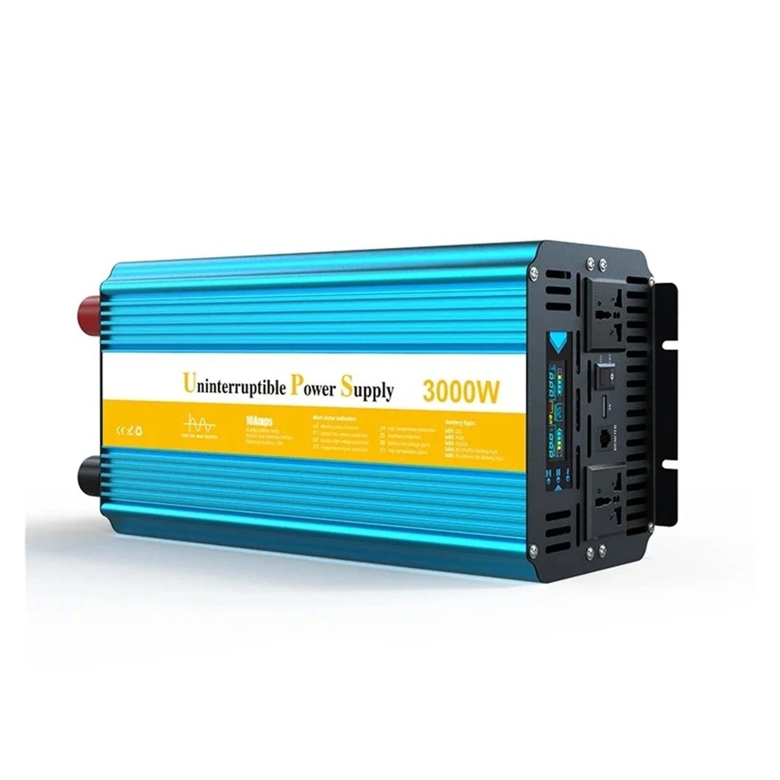 Convertidor Adaptador 24V DC 12V AC 220V 3000W 4000W 6000W 8000W UPS Inversor Energía Coche Batería Respaldo Transformador Onda Sinusoidal para Pura inversor