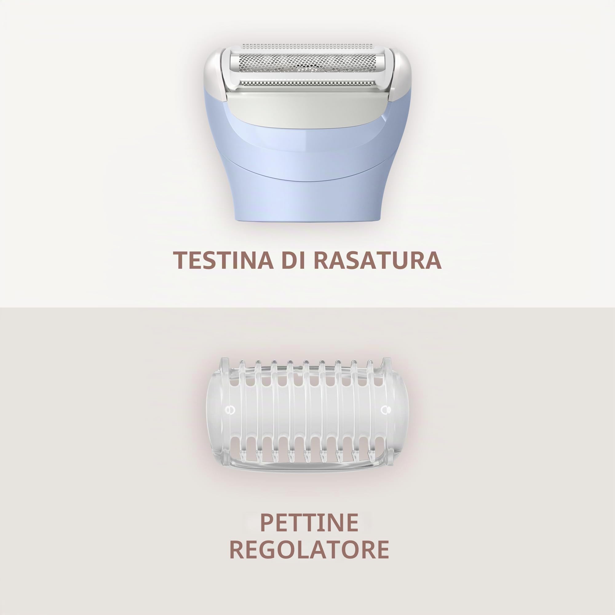 Philips Lady BRL127/00 - Rasoio elettrico da donna, senza fili, Wet & Dry, con 1 accessorio