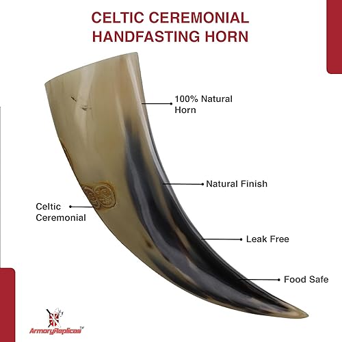 Miniatura 9 de Cuerno de beber pirata de la costra del mar