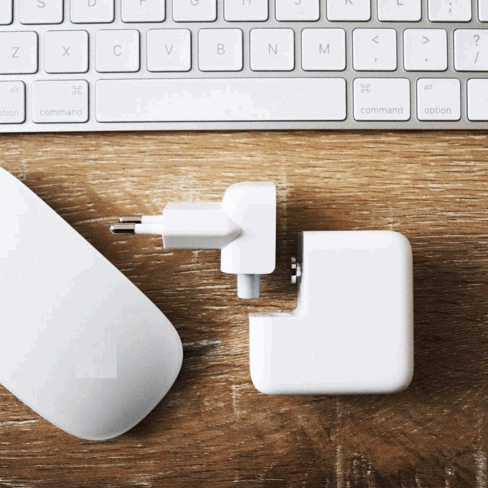 Adaptador Corriente para Fuentes de alimentación Compatible con Aple, Reemplazo para Adaptador de Corriente Compatible con Macbook, iPhone, iPad, Conexión Europea - imagen 8