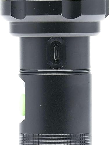 Miniatura 6 de LitezAll Kodiak Kiran - Linterna táctica de 10,000 lúmenes, linterna LED recargable ultra brillante con bloqueo de seguridad, IPX4 resistente al