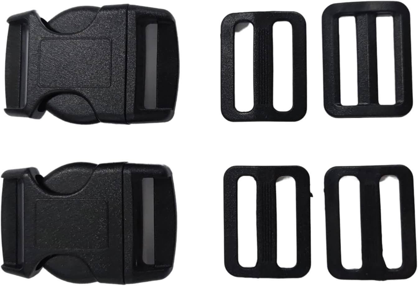 SURDOCACar Organizer Release Buckles for Strap Backpack Fanny Pack Nylon Webbing Belt Plastic Buckle Replacement
