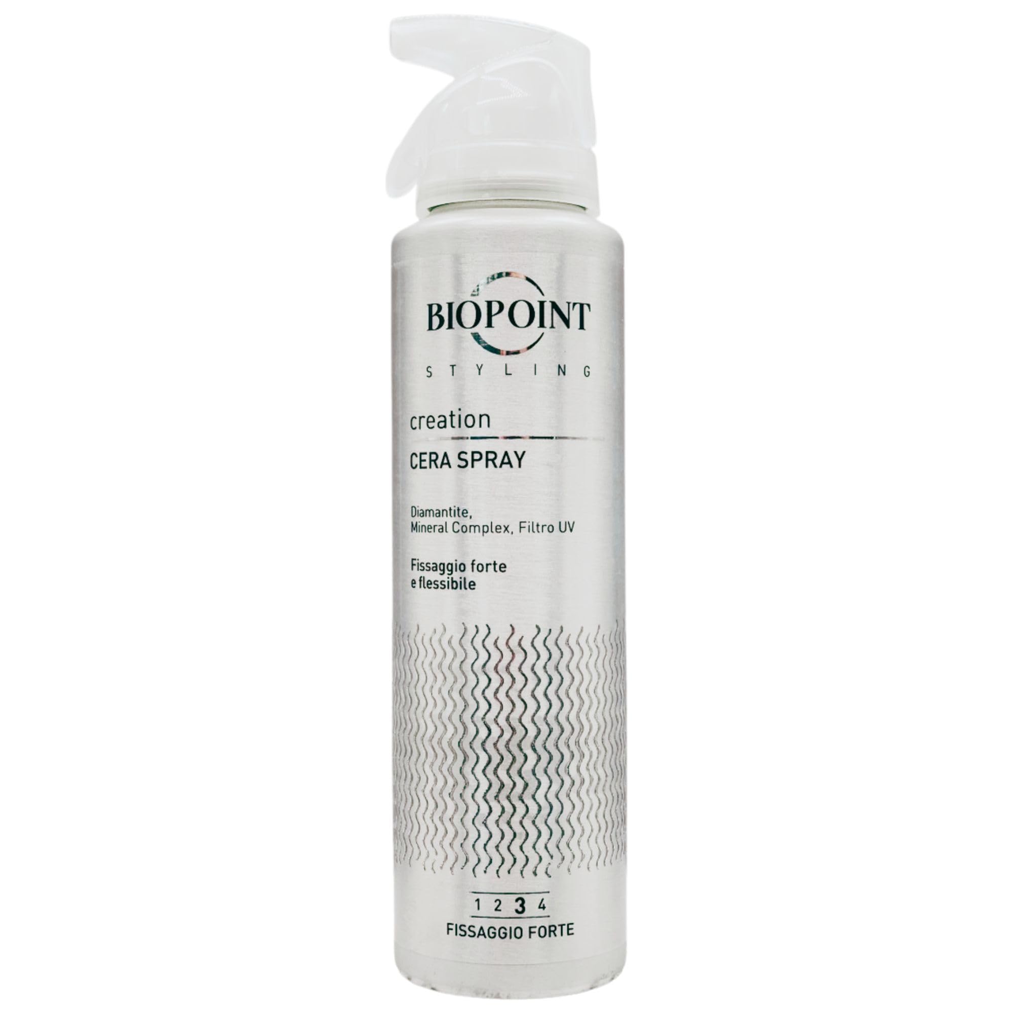 CERA SPRAY Creation Modellante, Fissaggio Forte e Flessibile. Speciale Formulazione Con Mineral Complex Che Dona Sostegno Prolungato, Arricchito Con Diamantite e Filtro UV 150ml (4 Spray)