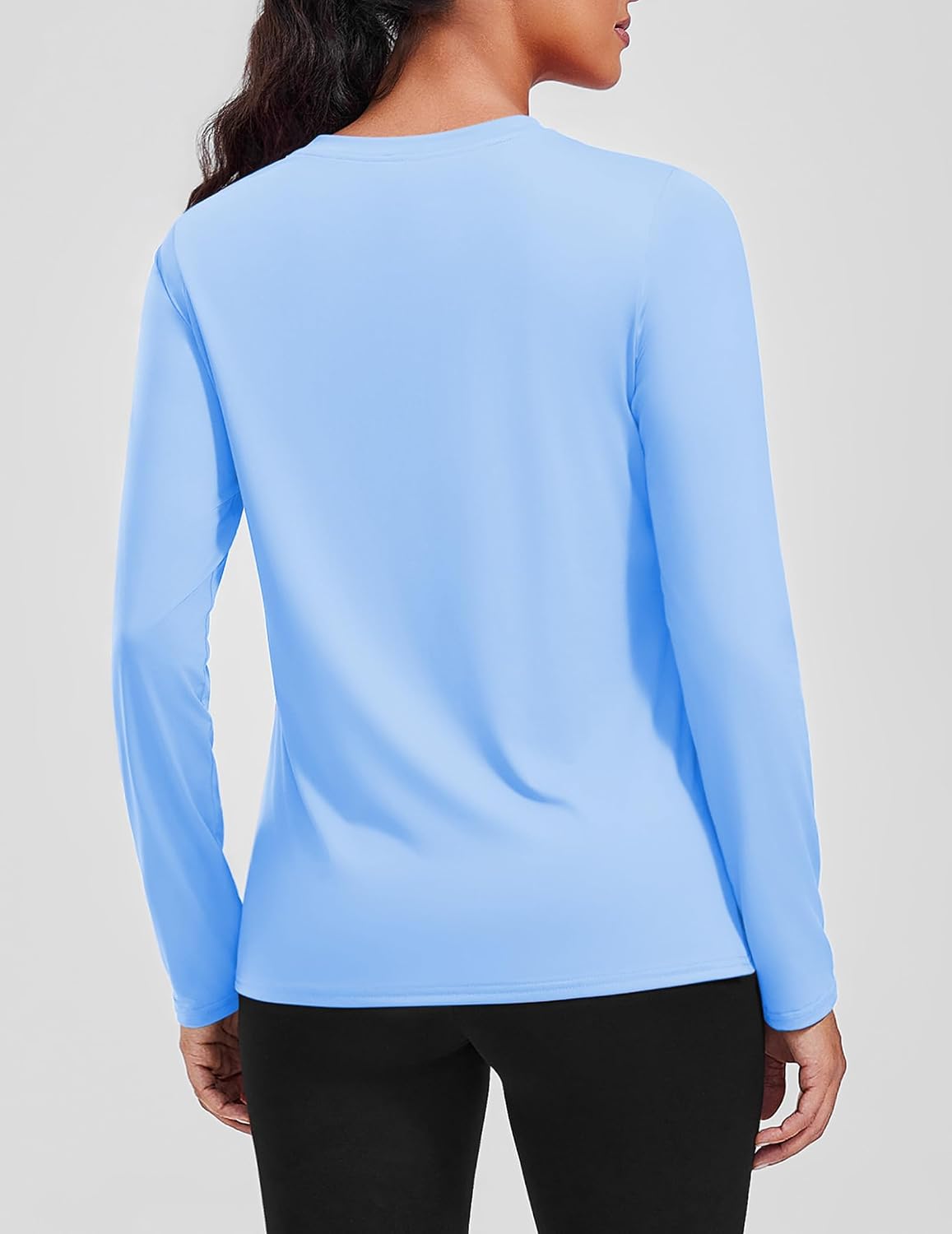 PINSPARK Women's Long Sleeve Quick Dry UPF 50+ Sun Shirt