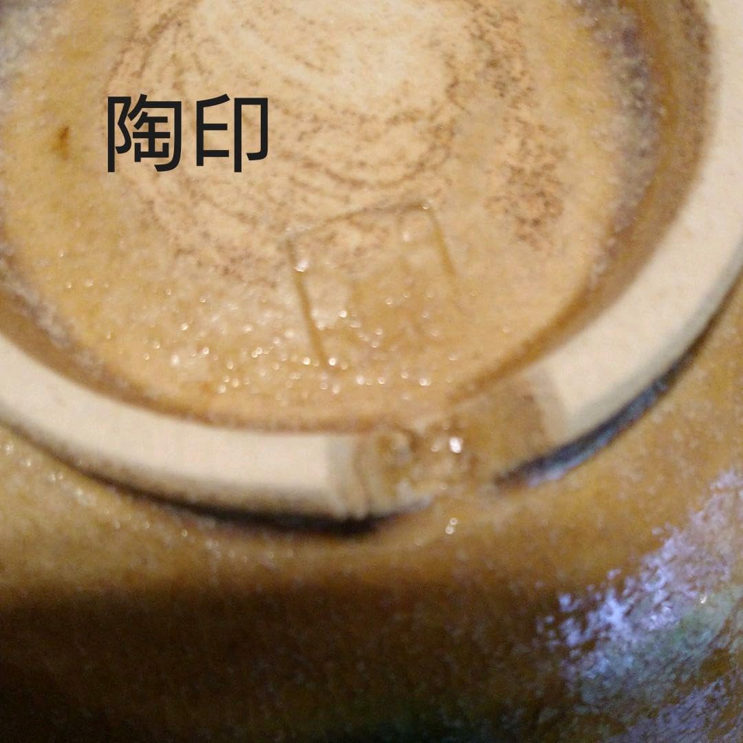 Amazon.co.jp: 黄瀬戸 美濃焼『若月 竹光』片口形向付(10客箱入り