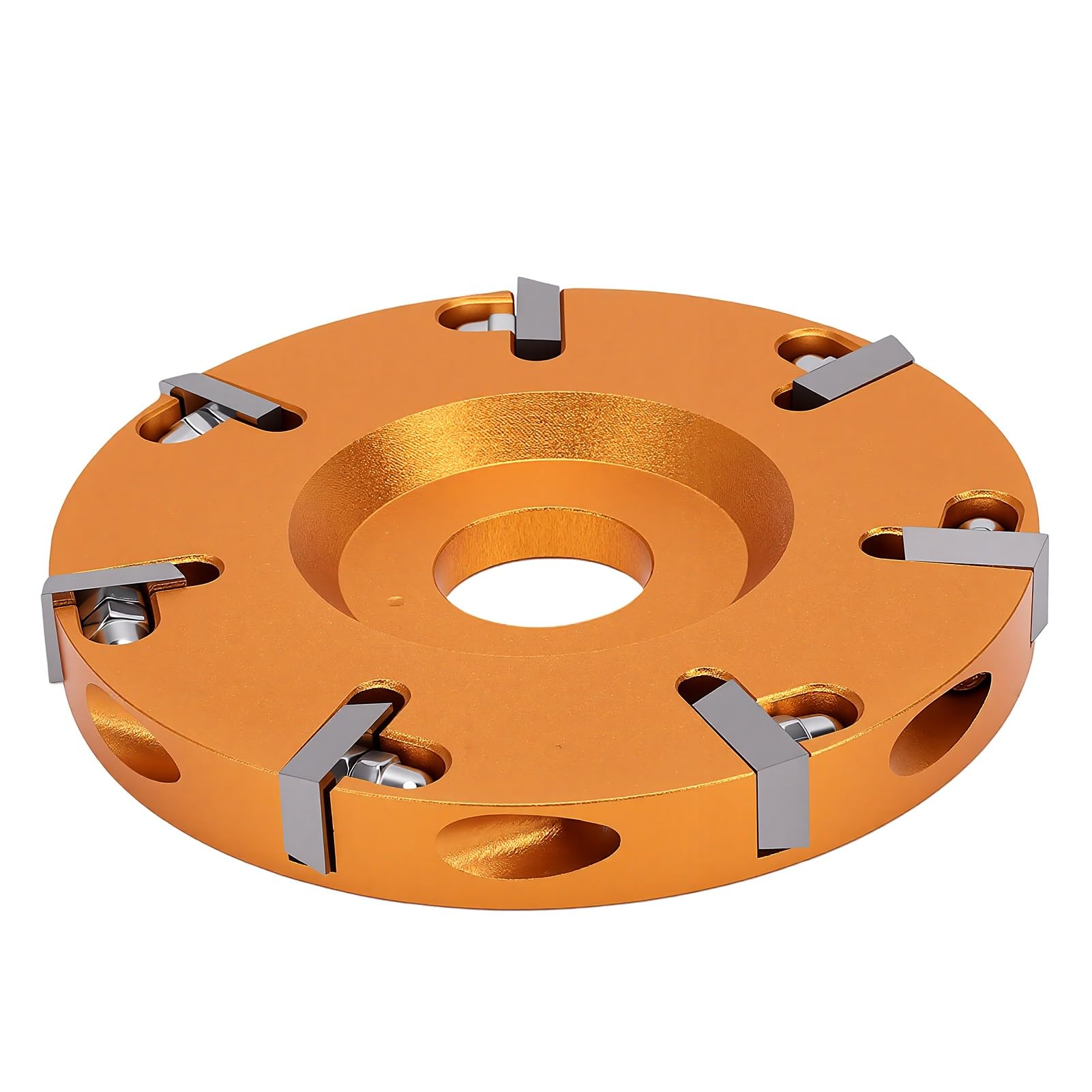 Haofy Disco de Corte de Pezuñas 7 Dientes Muela Abrasiva de Corte de Pezuñas para Ganado para Accesorio de Amoladora Angular Aleación de Aluminio Acero Inoxidable Uso de Doble Cara