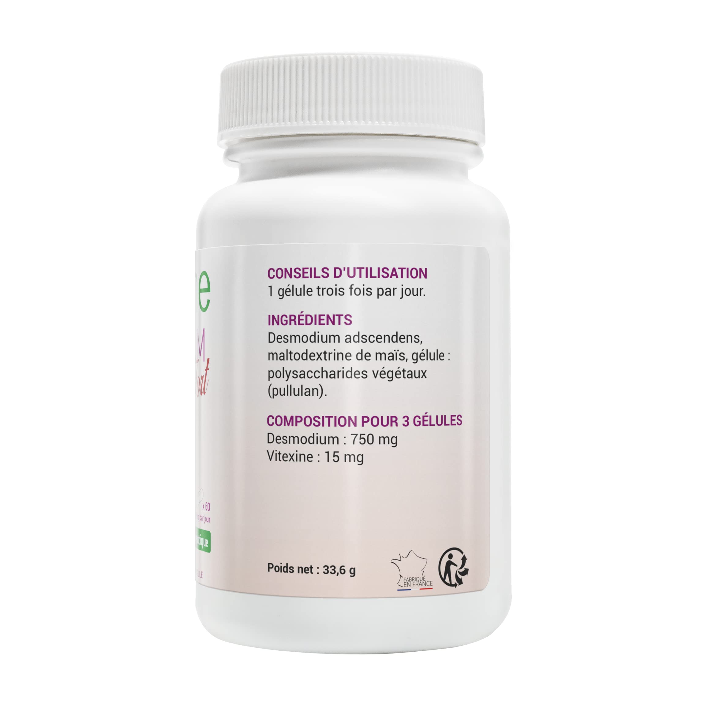 Oemine Desmodium Fort confort du Foie 60 Gélules
