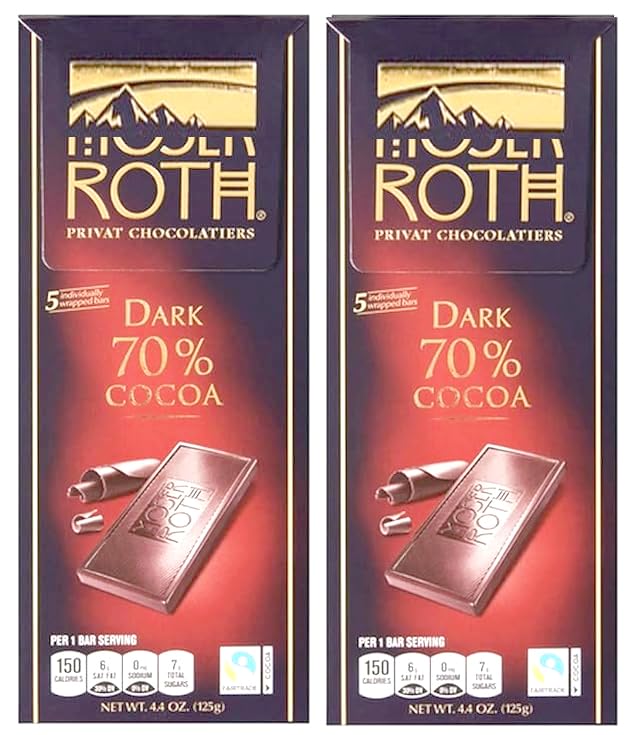 Amazon.com : Roth Moser 70% German European Cacoa 4.4oz Bar