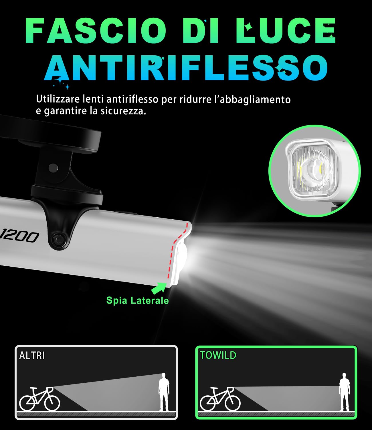5600lumen 5 Led Della Bicicletta Ha Condotto La Luce Di Guida Luce Anteriore Del 5600lumen 5 Led Della Bicicletta Ha Condotto La Luce Di Guida Luce Anteriore Del